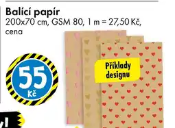 TEDi Balící papír nabídka