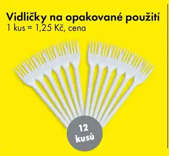 TEDi Vidličky na opakované použití nabídka