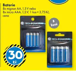 TEDi Baterie nabídka