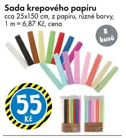 TEDi Sada krepového papíru nabídka