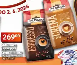 COOP TIP Jihlavanka Espresso/ Crema Intense nabídka