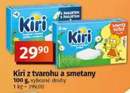 COOP TIP Kiri z tvarohu a smetany nabídka
