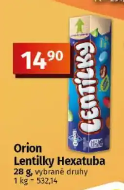 COOP TIP Orion Lentilky Hexatuba nabídka