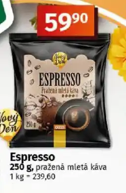 COOP TIP Espresso nabídka