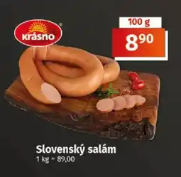 COOP TIP Slovenský salám nabídka