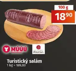 COOP TIP Turistický salám nabídka