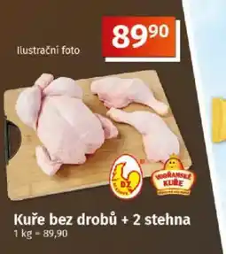 COOP TIP Kuře bez drobů + 2 stehna nabídka