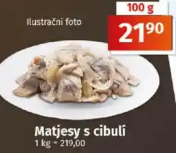 COOP TIP Matjesy s cibulí nabídka