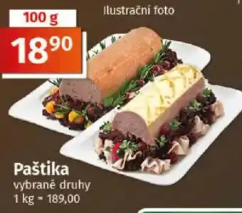 COOP TIP Paštika nabídka