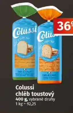 COOP TIP Colussi chléb toustový nabídka
