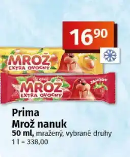 COOP TIP Prima Mrož nanuk nabídka