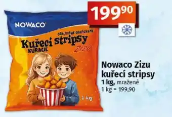 COOP TIP Nowaco Zizu kuřecí stripsy nabídka