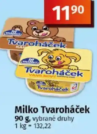 COOP TIP Milko Tvaroháček nabídka