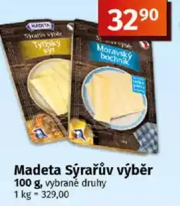 COOP TIP Madeta Sýrařův výběr nabídka