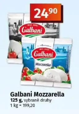 COOP TIP Galbani Mozzarella nabídka