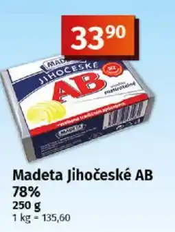 COOP TIP Madeta Jihočeské AB 78% nabídka