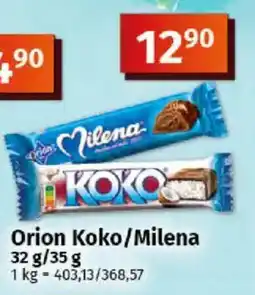COOP TIP Orion Koko/Milena nabídka
