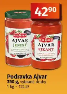 COOP TIP Podravka Ajvar nabídka