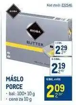 Makro MÁSLO PORCE nabídka