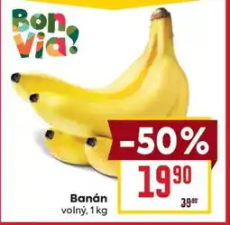 Billa Banán volný, 1 kg nabídka