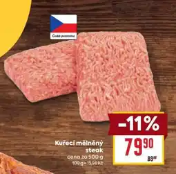 Billa Kuřecí mletý steak nabídka