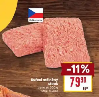 Billa Kuřecí mletý steak nabídka