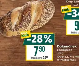 Billa Dalamánek z naší pece nabídka