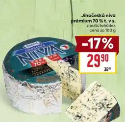 Billa Jihočeská niva prémium 70 % t. v s nabídka