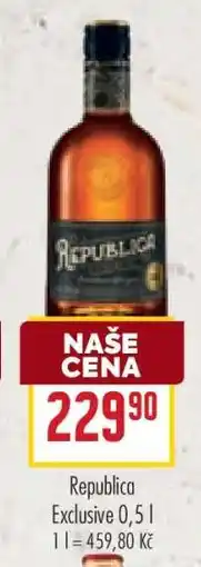 Billa Republica Exclusive 0,5 l nabídka