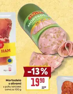 Billa Mortadela s olivami nabídka