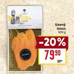 Billa Uzený losos 100 g nabídka