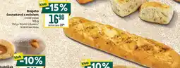 Billa Bageta česneková s máslem nabídka