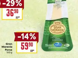 Billa Gran Moravia porce nabídka