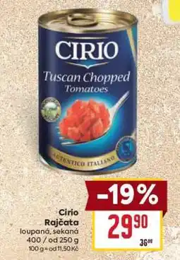 Billa Cirio Rajčata nabídka
