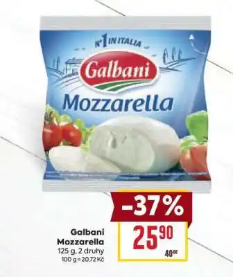 Billa Galbani mozzarella nabídka