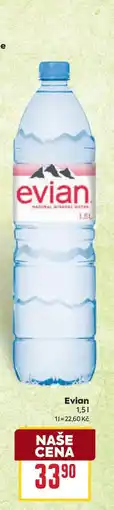 Billa Evian nabídka