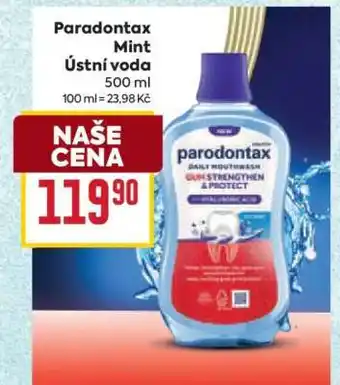 Billa Parodontax mint Ústní voda nabídka