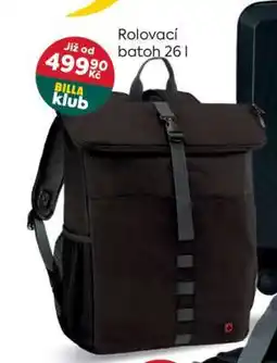 Billa Rolovací batoh 26 l nabídka