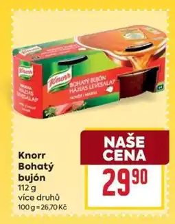 Billa Knorr Bohatý bujon nabídka