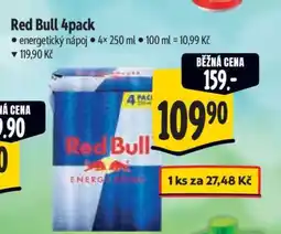 Albert Red Bull 4pack nabídka