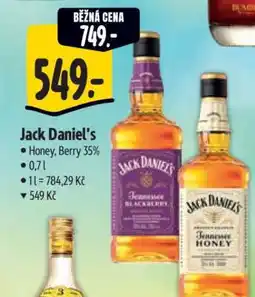 Albert Jack Daniel‘s nabídka