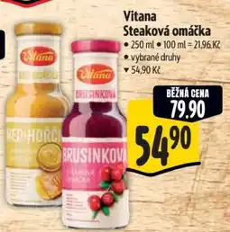 Albert Vitana Steaková omáčka nabídka