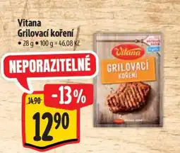Albert Vitana Grilovací koření nabídka