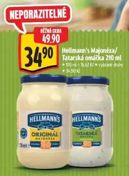 Albert Hellmann's Majonéza/ Tatarská omáčka 210 ml nabídka