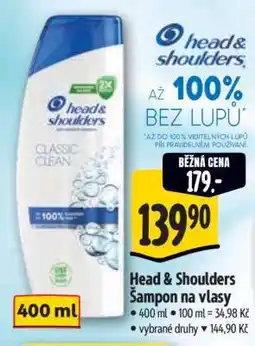 Albert Head&Shoulders šampon na vlasy nabídka