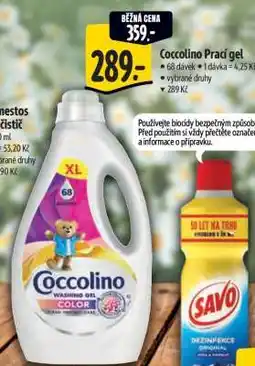 Albert Coccolino prací gel nabídka
