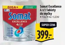 Albert Somat Excellence 4 v 1 Tablety do myčky nabídka