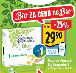 Albert Nature’s Promise Bio Camembert nabídka