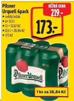 Albert Pilsner Urquell 6pack nabídka