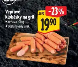Albert Vepřové klobásky na gril nabídka